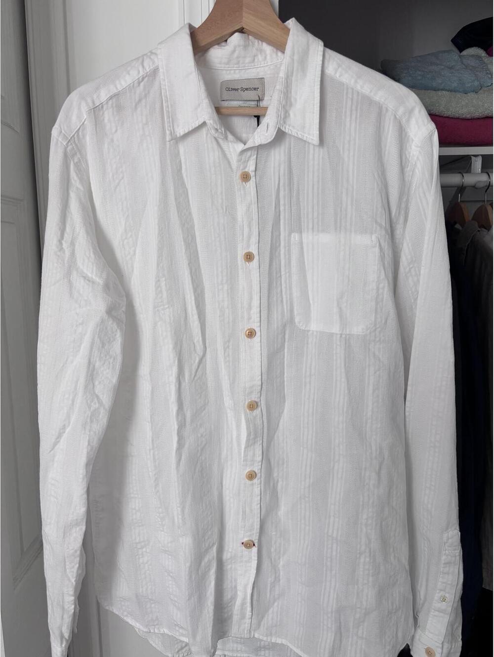 Oliver Spencer Seersucker Summer Shirt